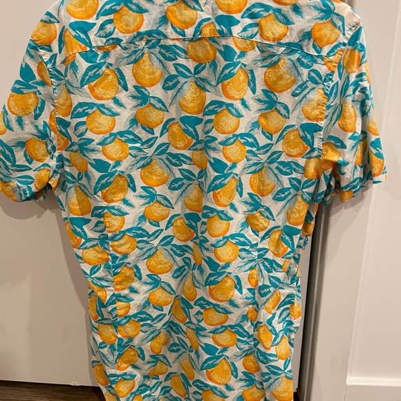 Bonobos Medium Tailored Fit Short Sleeve Button Up - Picture 2 of 3